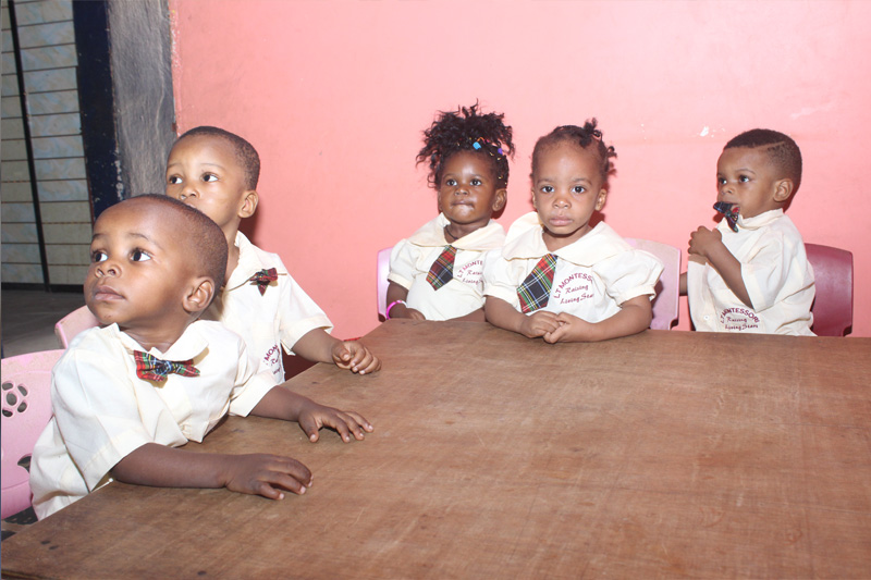 Nursery pupils